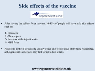 Yellow Skin After Injection Yellow fever vaccine leicester | PPTX