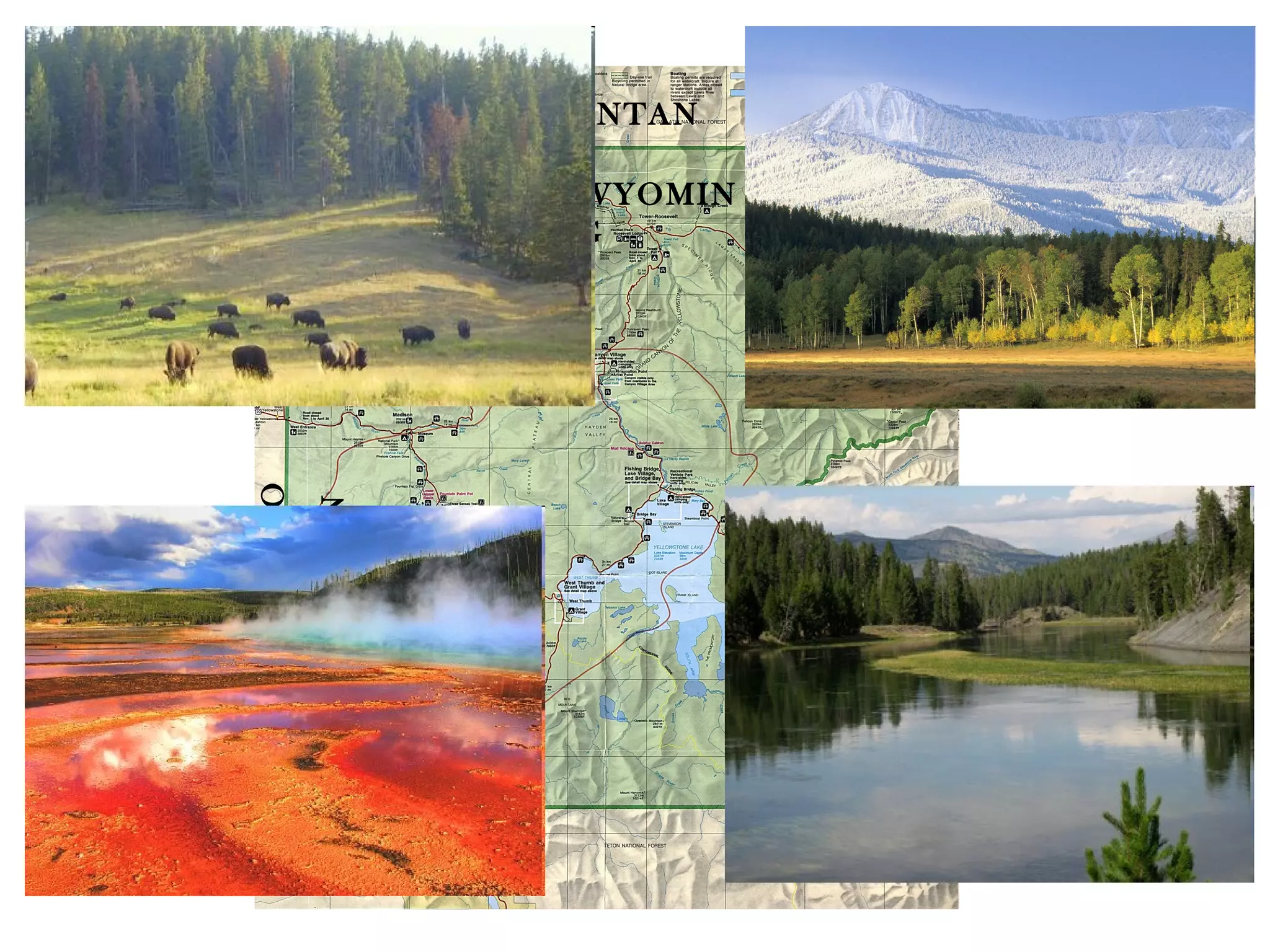 MONTANA WYOMING WYOMING IDAHO 