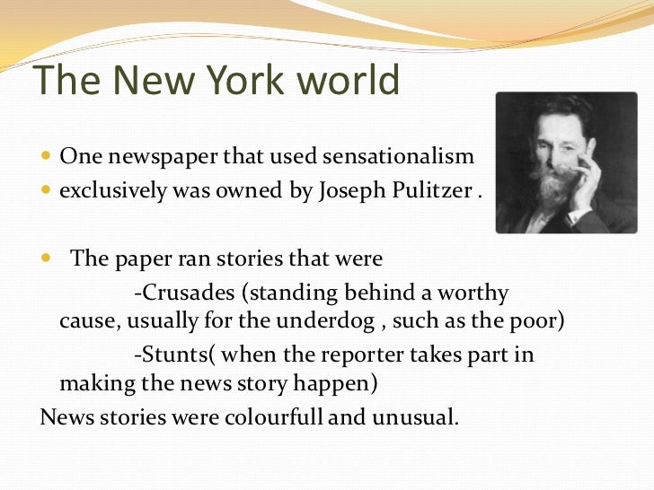 Yellow journalism   Yellow journalism