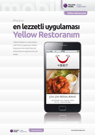 Yellow Restoranım Uygulaması