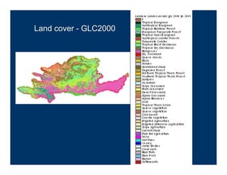 Land cover - GLC2000
 