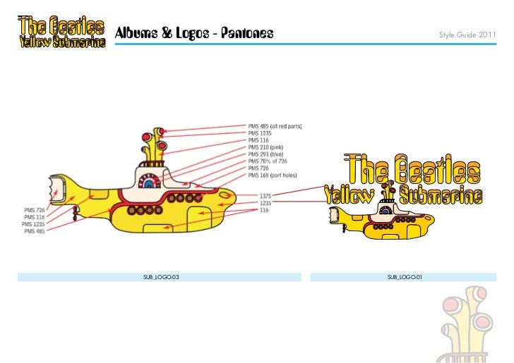 Yellow submarine styleguide