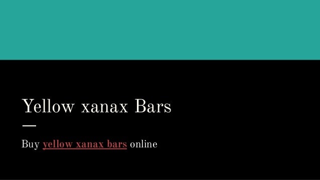 Buy Yellow Xanax Bars