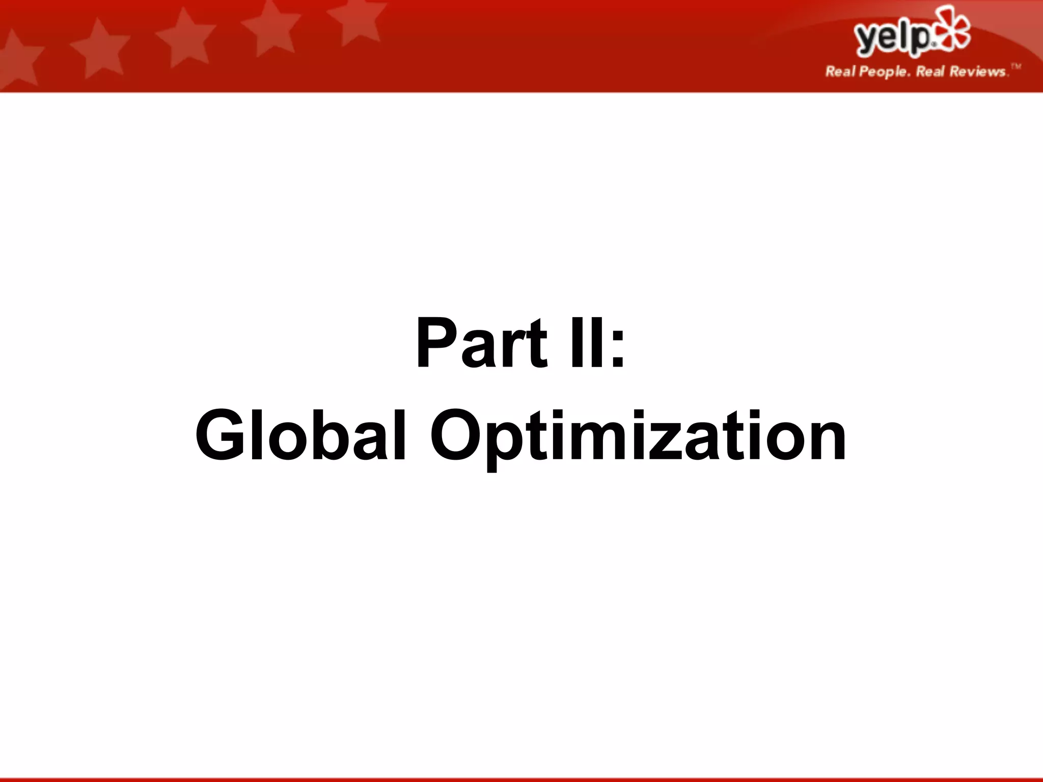 Part II:
Global Optimization

 