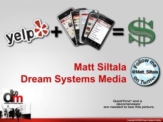 Matt Siltala Dream Systems Media 