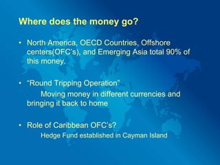 Introduction to Carry Trade	In general terms the carry of an asset is the positive return received from holding it. For example, the interest received from a term-deposit account.The term 'carry trade' refers specifically to interest rates and currencies , between countries.Carry trade is the name of the strategy of going short in a low-interest rate currency and simultaneously long in a high-interest rate currency Each country sets its own interest rate, theoretically based upon the money supply and inflation. 