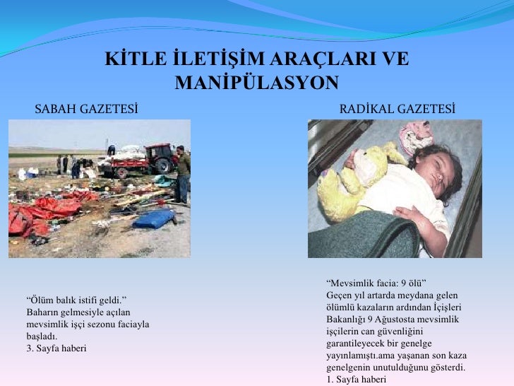 Kitle iletişim araçları Kitle iletişim araçları