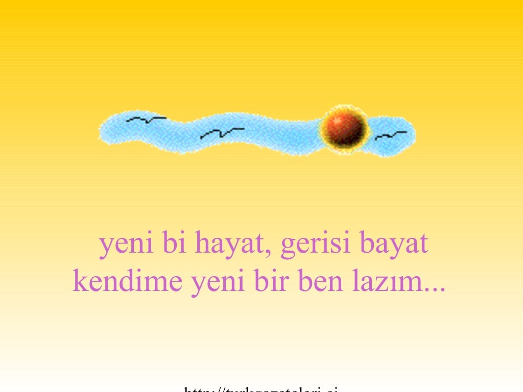 Kendime Yeni Bir Ben Lazım Kendime Yeni Bir Ben Lazım