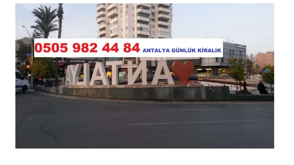 alanya günlük ev