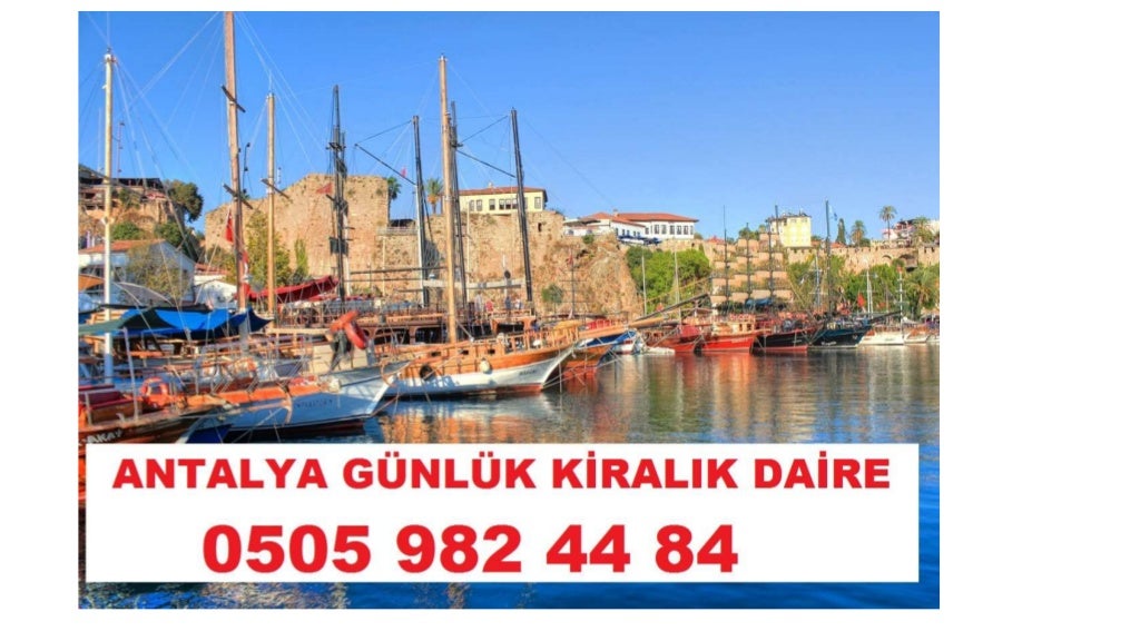 ANTALYA ÇAĞLAYAN MAH. GÜNLÜK KİRALIK DAİRE 0505 982 44 84, GÜNLÜK KİR…