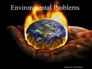Environmental Problems
Prepared by Alim Babayev
 