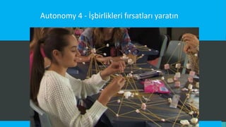 Autonomy 4 - İşbirlikleri fırsatları yaratın
 