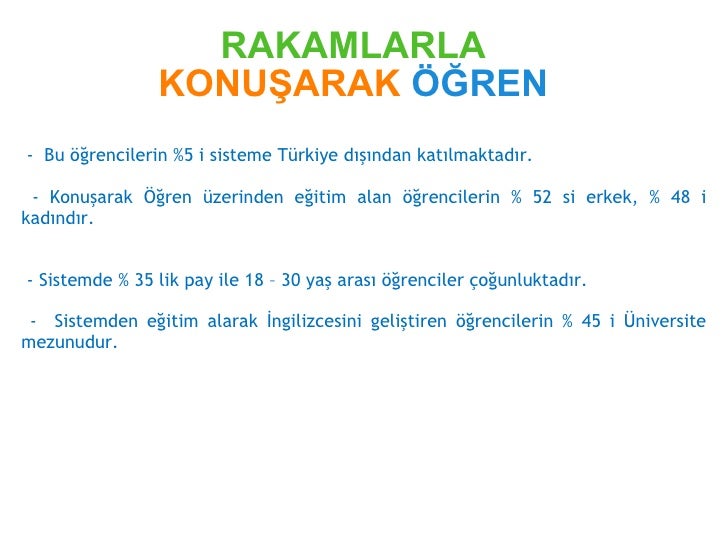 konusarak ogren afyon kocatepe universitesi sunum