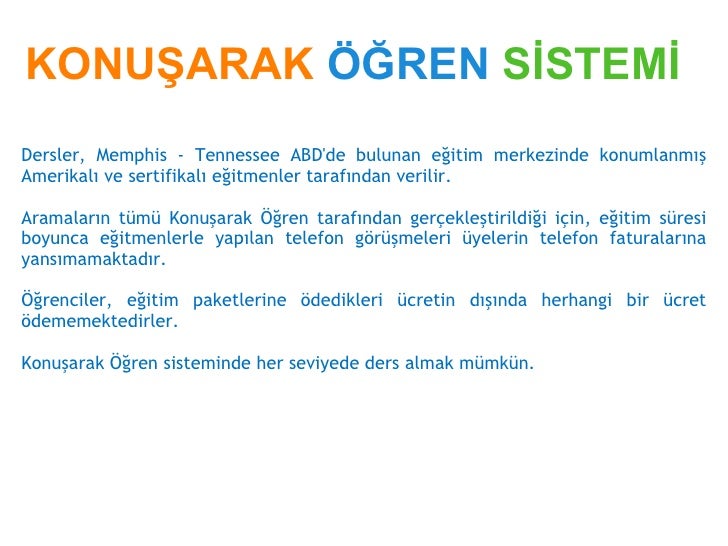 konusarak ogren afyon kocatepe universitesi sunum