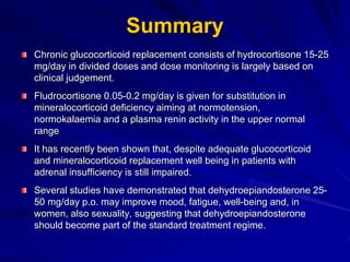 Addison Medication Addison's Disease | PPT