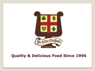Quality & Delicious Food Since 1996
 