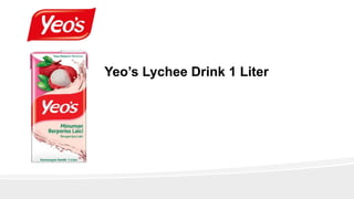 Yeo’s Lychee Drink 1 Liter
 