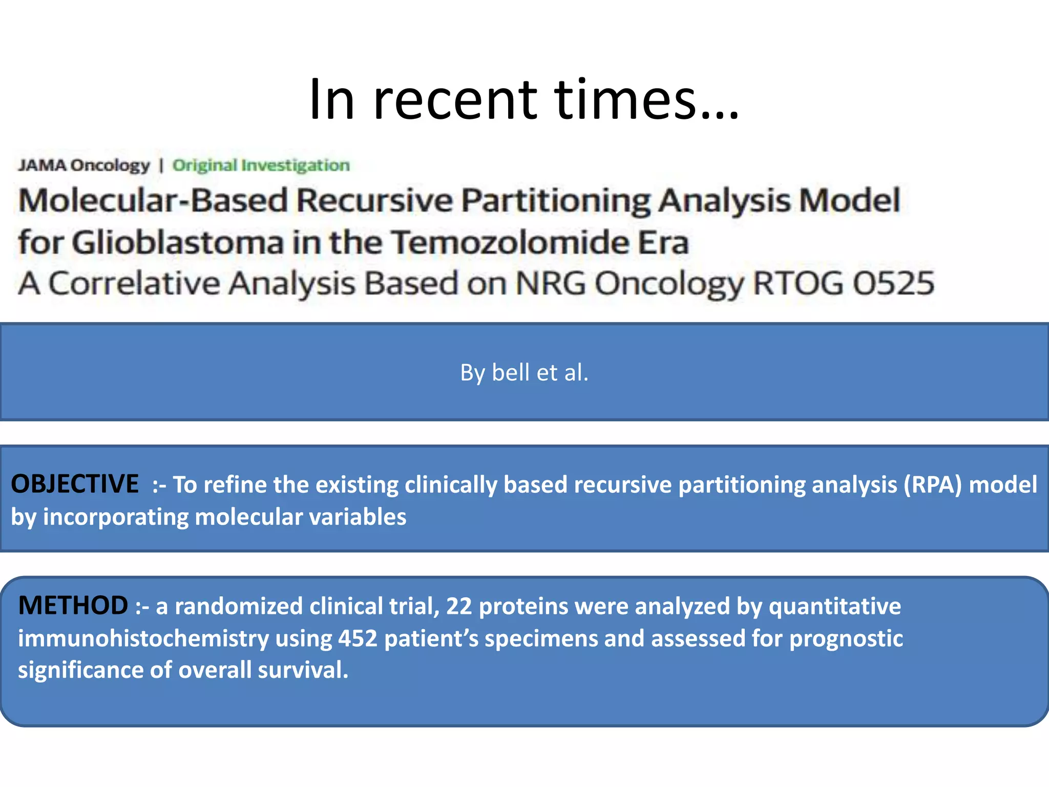 Recursive partitioning analysis | PPTX