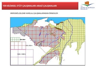 YER BİLİMSEL ETÜT ÇALIŞMALARI-ARAZİ ÇALIŞMALARI 
MİKROBÖLGELEME KARELAJ ÇALIŞMALARINDAN ÖRNEKLER 
 