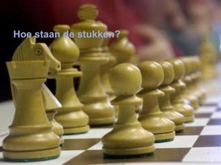 Hoe staan de stukken? 