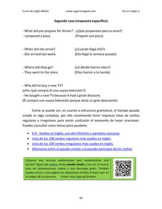 Yes en ingles 2, Ingles Medio.- Curso de Ingles con explicaciones ...