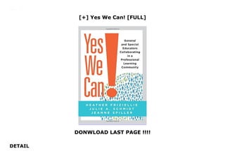 [+] Yes We Can! [FULL]
DONWLOAD LAST PAGE !!!!
DETAIL
Downlaod Yes We Can! (Heather Friziellie) Free Online
 