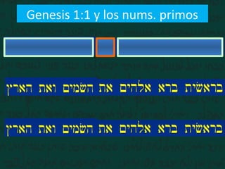 Genesis 1:1 y los nums. primos
2 33
 