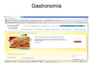 Gastronomía
 