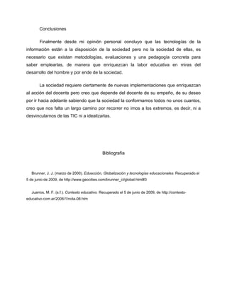 ¿Transformación es igual a globalización?