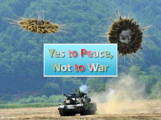Yes to peace
