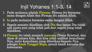 Yesus Kristus adalah bukan Anak Allah benarkah.pptx