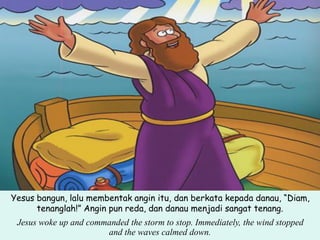 Yesus meneduhkan angin ribut | PPT