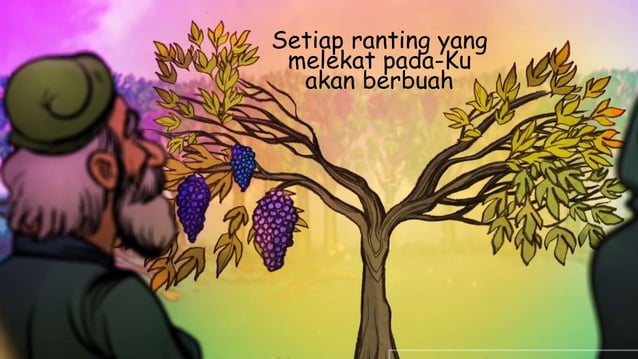 Gambar Pokok Anggur Dan Rantingnya