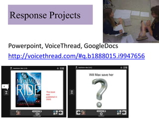 Response Projects


Powerpoint, VoiceThread, GoogleDocs
http://voicethread.com/#q.b1888015.i9947656
 