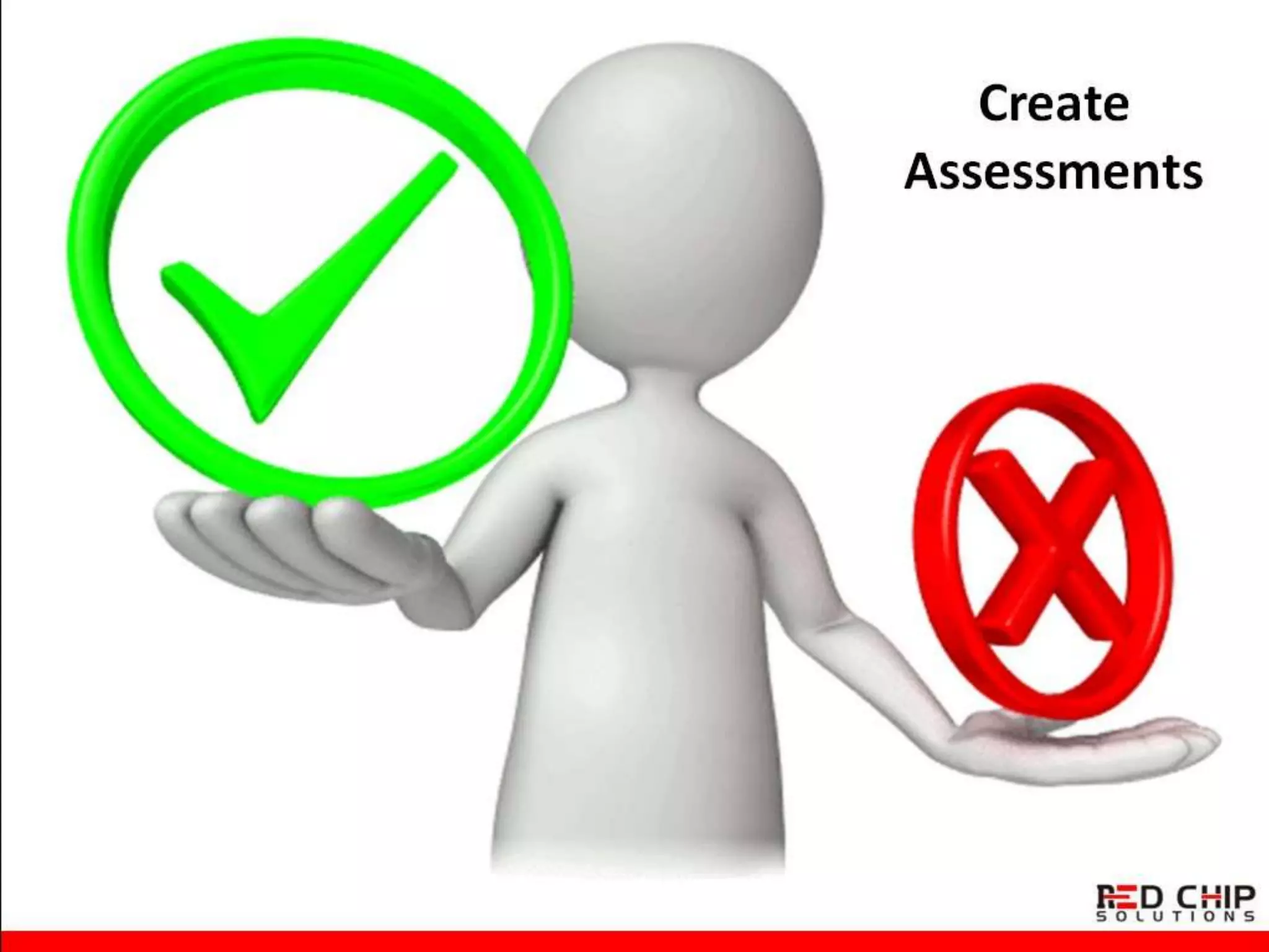 Create
Assessments
 