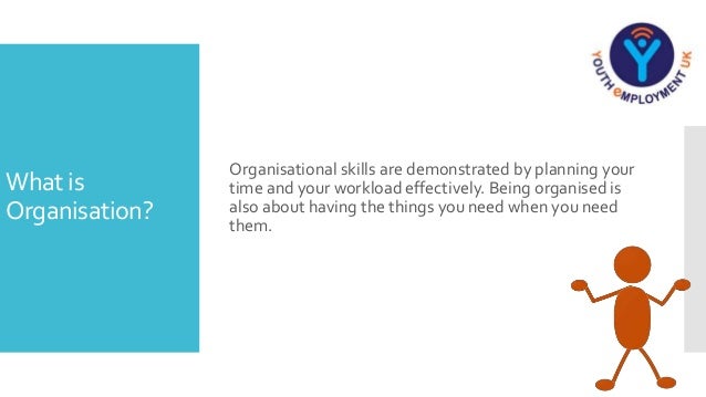 yeuk young professional organisation demonstrate organisational skills