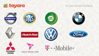 Ils nous ont fait conﬁance
 