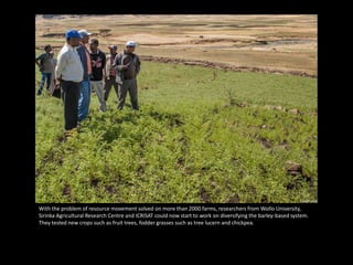 The Re-Birth of the Yewol Watershed  - Integrated Watershed Management in Ethiopia’s Northern Highlands