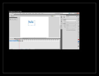 Fotogramas lo que hay
 