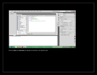 Como la clave y el username son iguales al aumentar tres aparece esto
 
