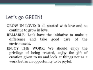 Yfc cornerstone values formation | PPTX
