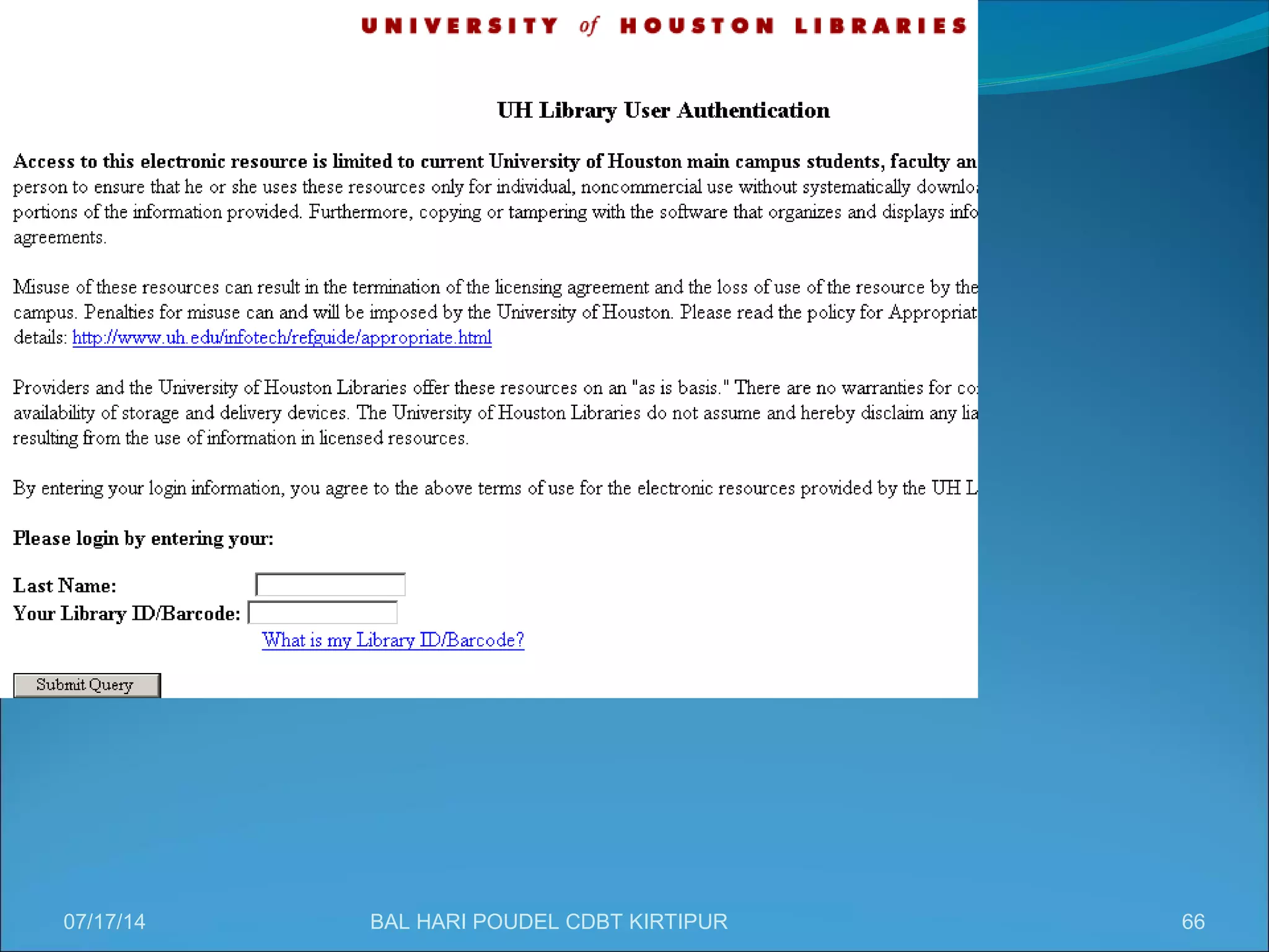 6607/17/14 BAL HARI POUDEL CDBT KIRTIPUR
 