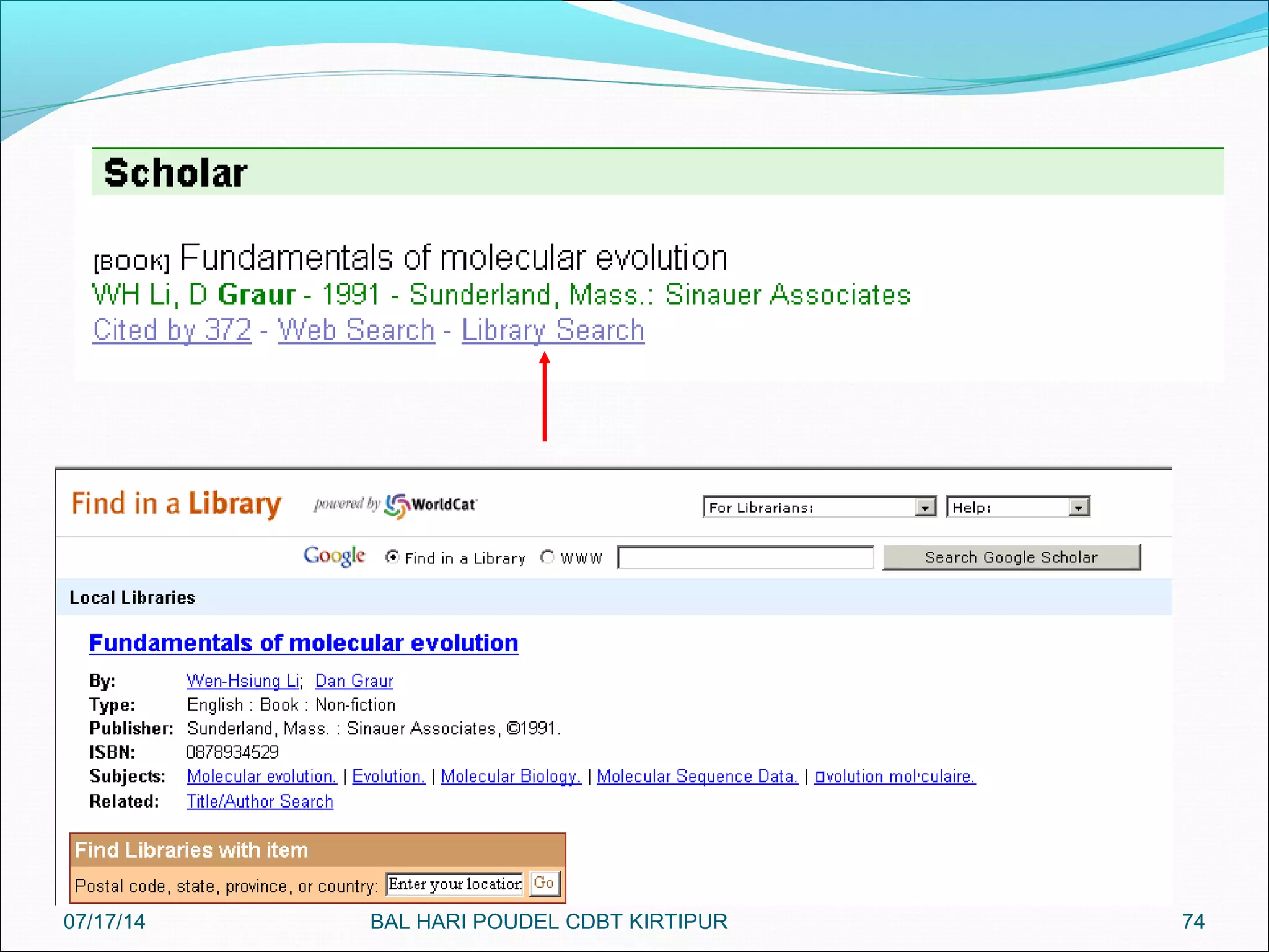7407/17/14 BAL HARI POUDEL CDBT KIRTIPUR
 