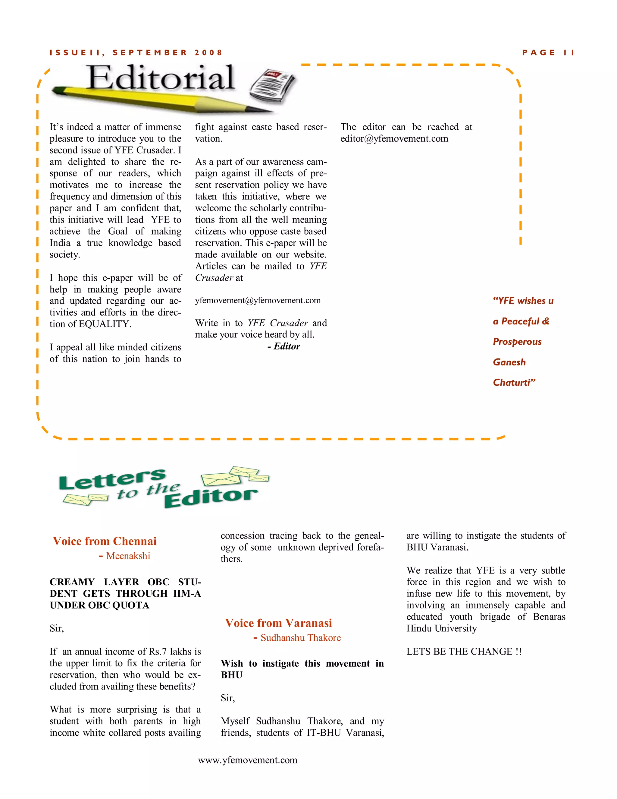 Yfe Crusader September 2008