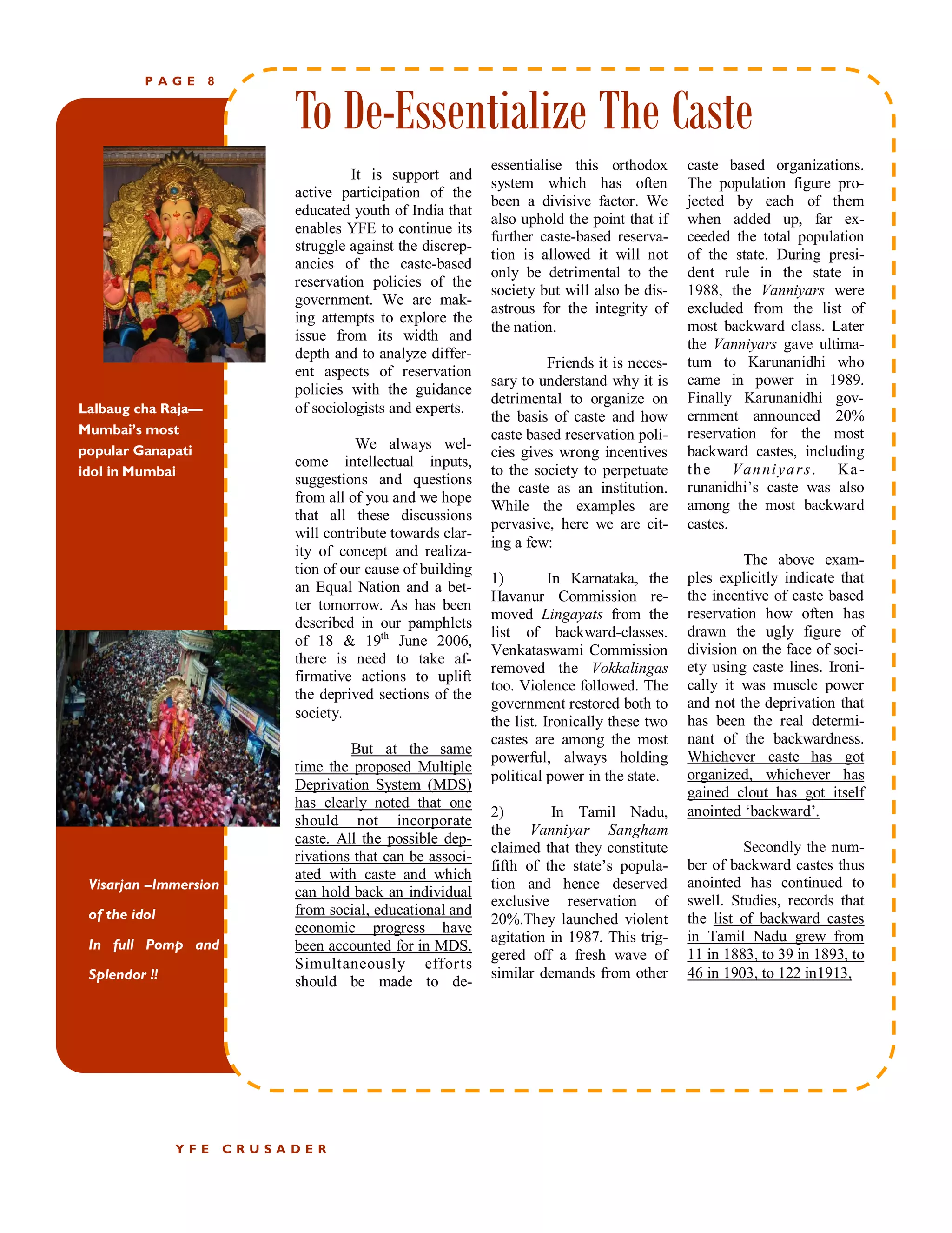 Yfe Crusader September 2008