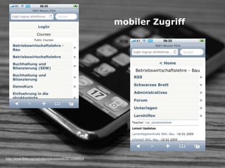 mobiler Zugriff
http://www.ﬂickr.com/photos/pleasewait/2272096624
 