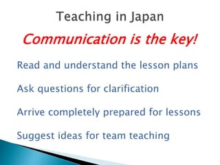 Teaching English as a Foreign Language in Japan | PPTX