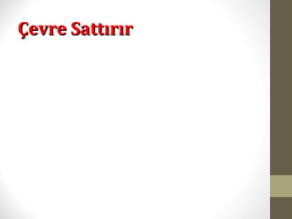 Çevre SattırırÇevre Sattırır
 