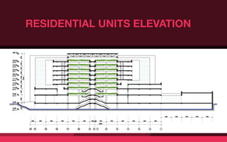 RESIDENTIAL UNITS ELEVATION
 