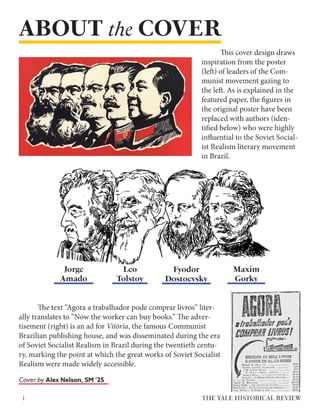 The Yale Historical Review, Spring/Summer 2022